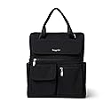 Baggallini womens Modern Everywhere Laptop Backpack, Black, One Size US