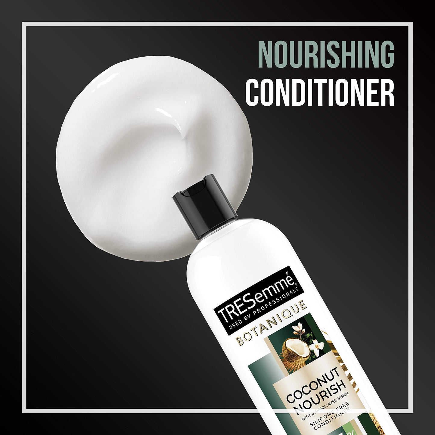 TRESemmé Botanique Conditioner for Dry Hair And Damaged Hair Botanique Coconut Nourish 92% Natural Derived Ingredients with Professional Performance