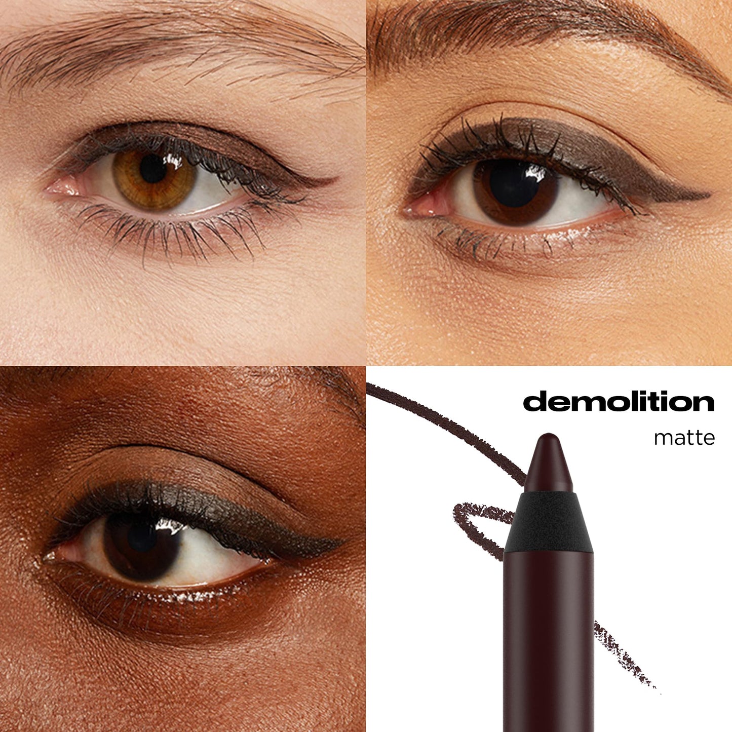 URBAN DECAY 24/7 Glide-On Waterproof Eyeliner Pencil - Smudge-Proof, Long-Lasting, Transfer-Proof, Up to 16HR Wear, Smooth No-Tug Formula, Demolition