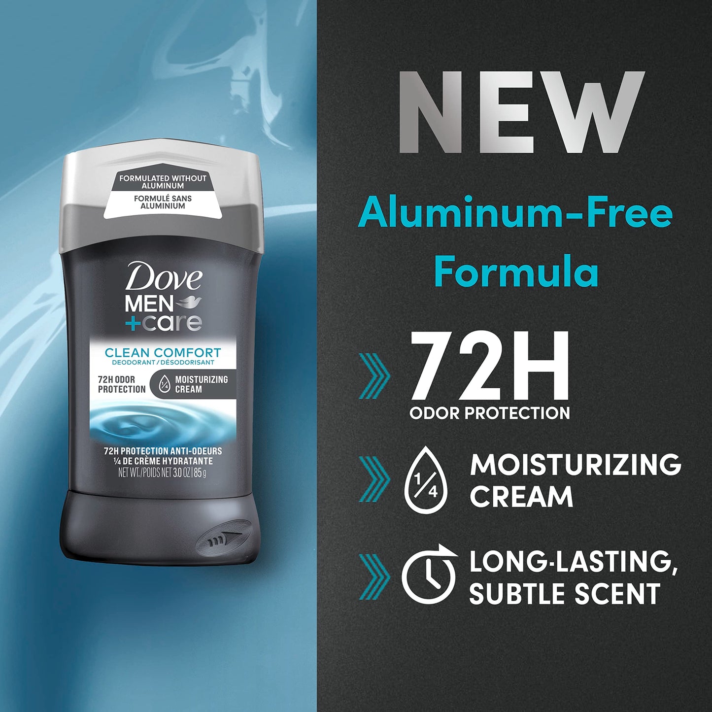 Dove Ap Mencare Clean Comfort 3z Beauty and Personal Care Dove