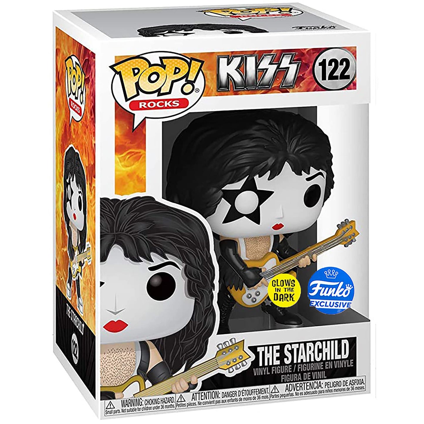 Funko POP! KISS: The Starchild - Glow in The Dark Collectible - Online Exclusive