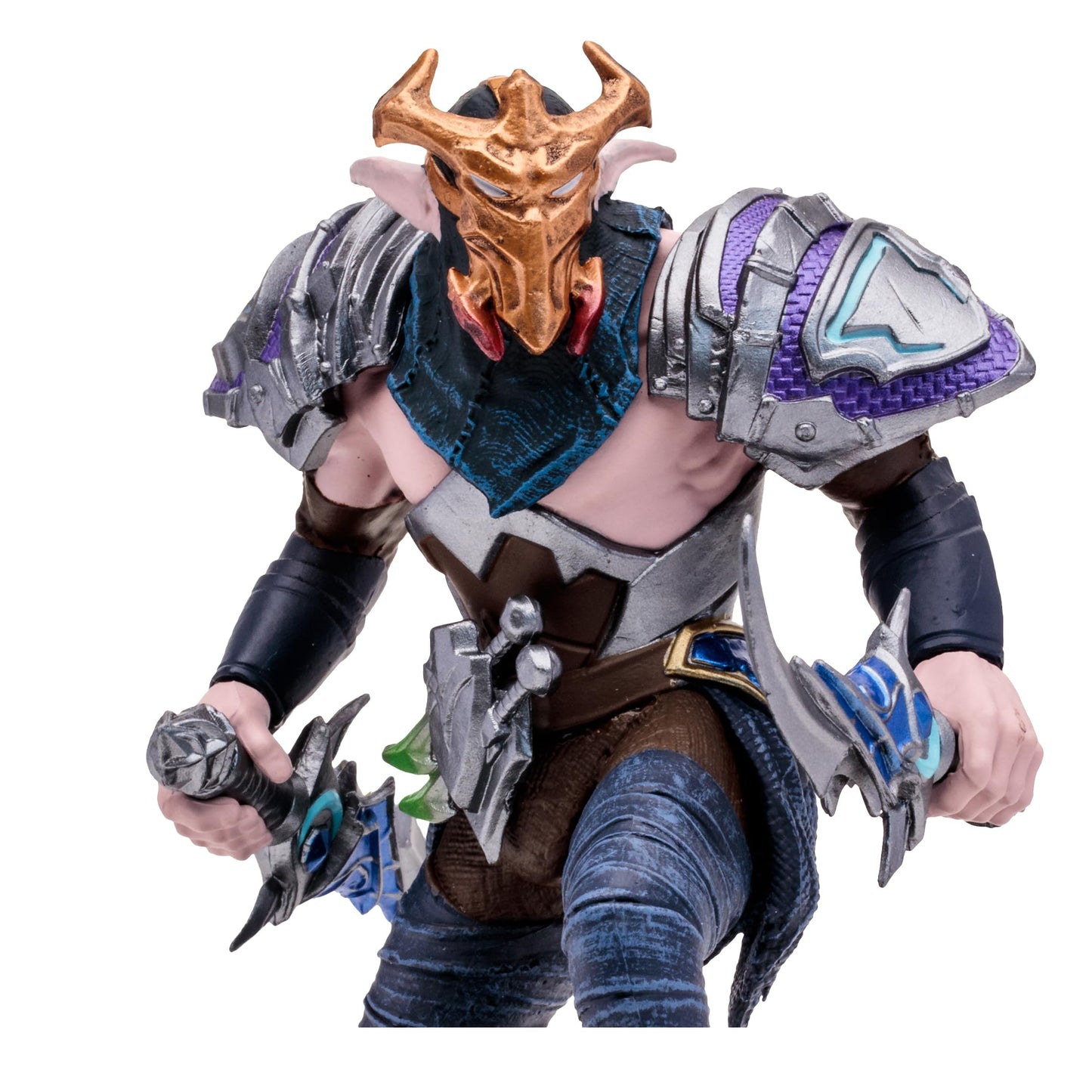 McFarlane Toys - World of Warcraft Elf: Druid/Rogue (Rare) 1:12 Scale Posed Figure