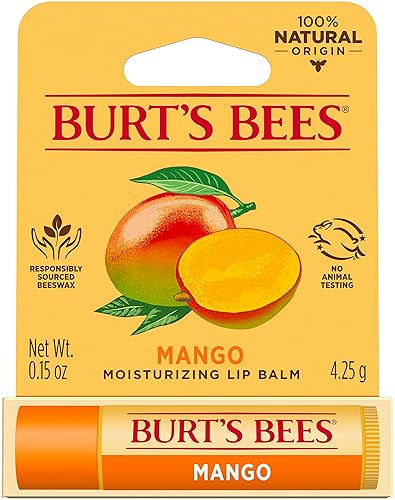 Burt's Bees Mango Moisturizing Lip Balm 0.15 oz