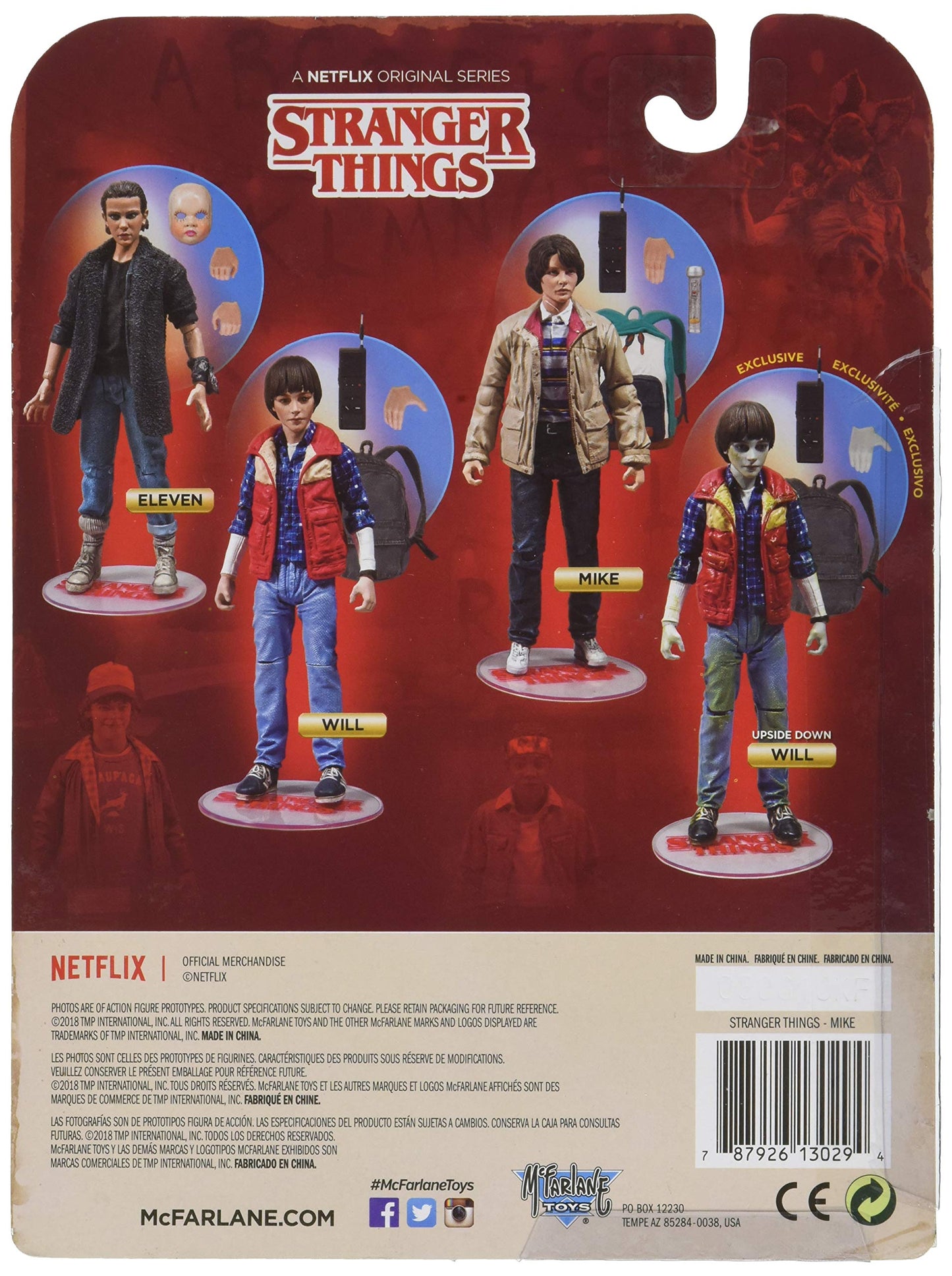 McFarlane Toys Stranger Things Series 3 Mike Wheeler Action Figure