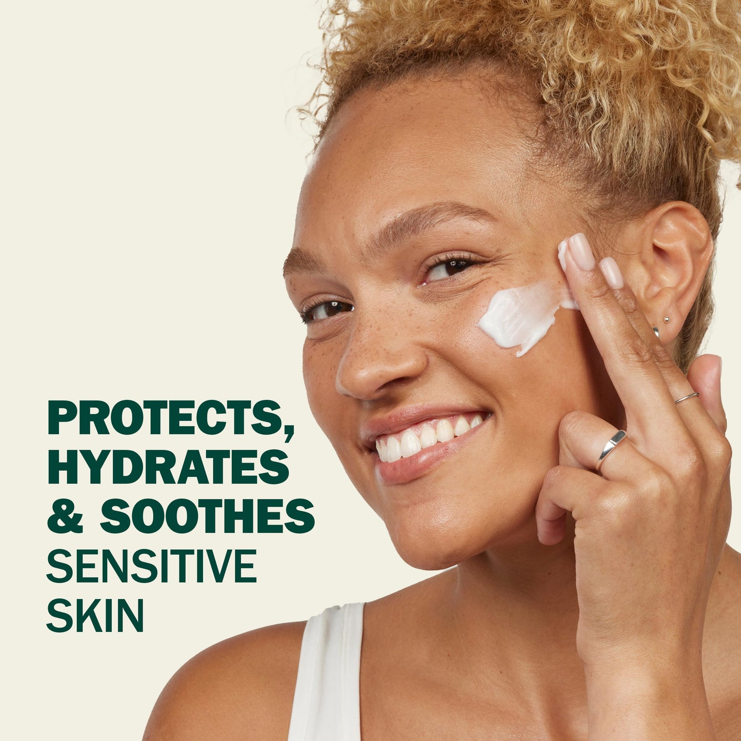 Olay Sensitive Face Moisturizer Cream with Colloidal Oatmeal Skin Protectant - Fragrance Free - 1.7oz
