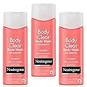 Neutrogena Body Clear Acne Treatment Body Wash with 2% Salicylic Acid Acne Medicine to Prevent Body Breakouts,Pink Grapefruit Shower Gel