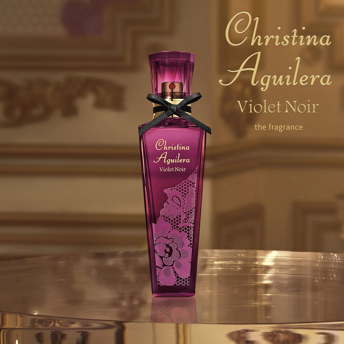Christina Aguilera Violet Noir, Perfume for Women, Eau de Parfum Spray, 1.0 fl. oz.