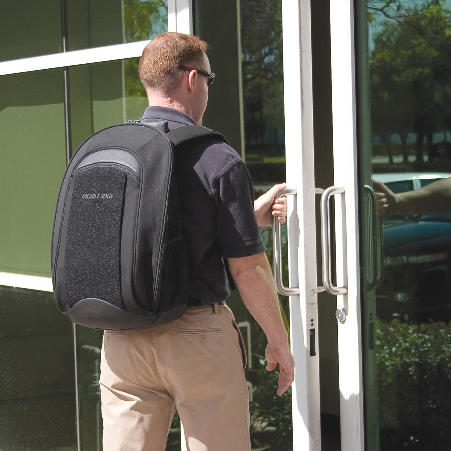 Mobile Edge Black 17.3 Inch Laptop, Mac, Eco-Friendly Backpack, Cotton Canvas, for Men, Women Business, Students MECBP1