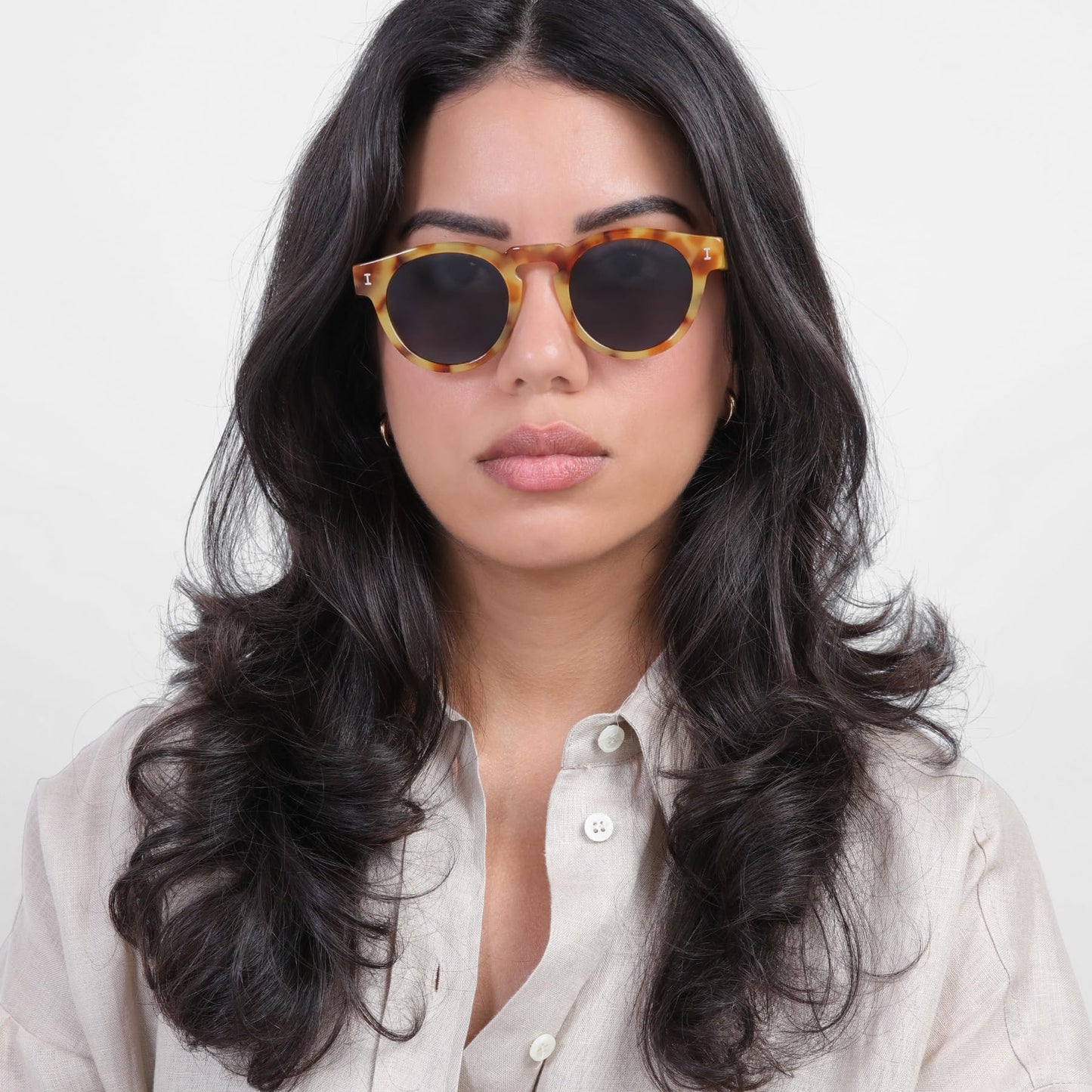 Illesteva Sunglasses Leonard - Amber/Grey
