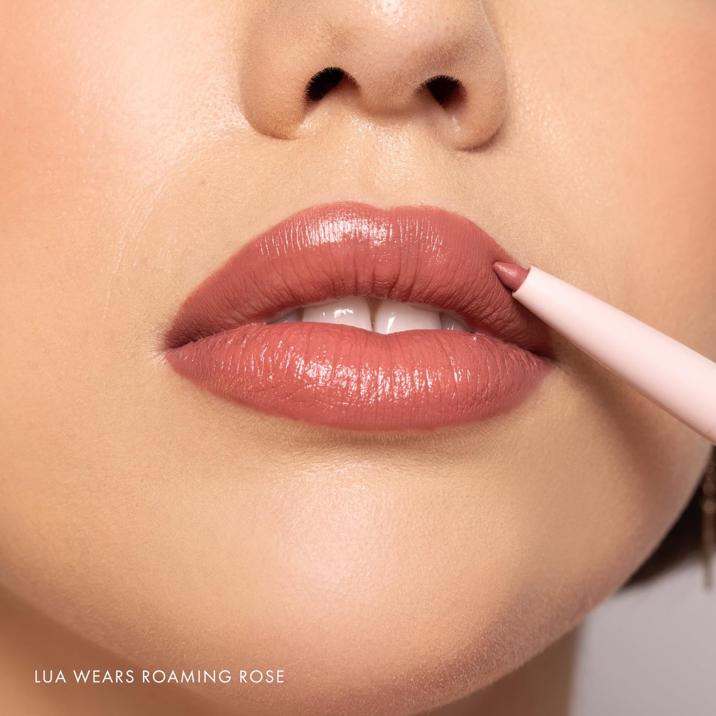 Wander Beauty Women's Lipsetter Dual Lipstick & Liner, Roaming Rose, 1 Count