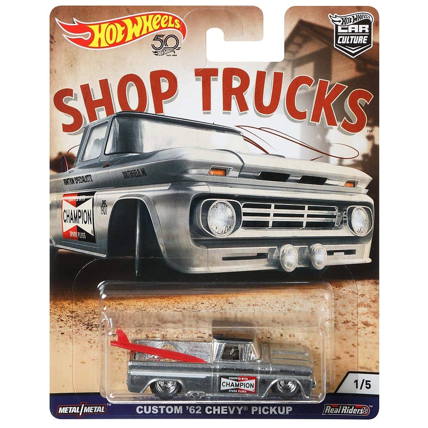 Hot Wheels Custom 62 Chevy Pickup Vehicle