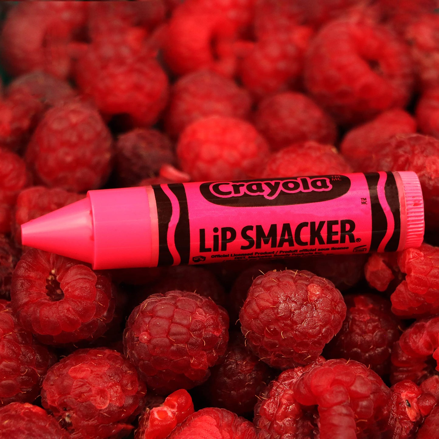 Lip Smacker Crayola Lip Balm Party Pack - 8 Moisturizing Lip Balms, Cotton Candy, Orange, Sherbert, Watermelon, Berry, Apple, Banana, Hydrating