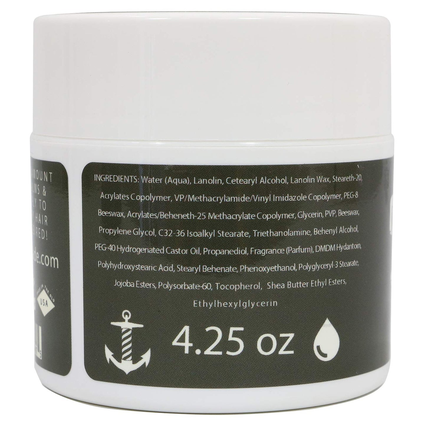 Tip Top Matte Water Based Strong Hold Pomade 4.25oz Pack Of 3