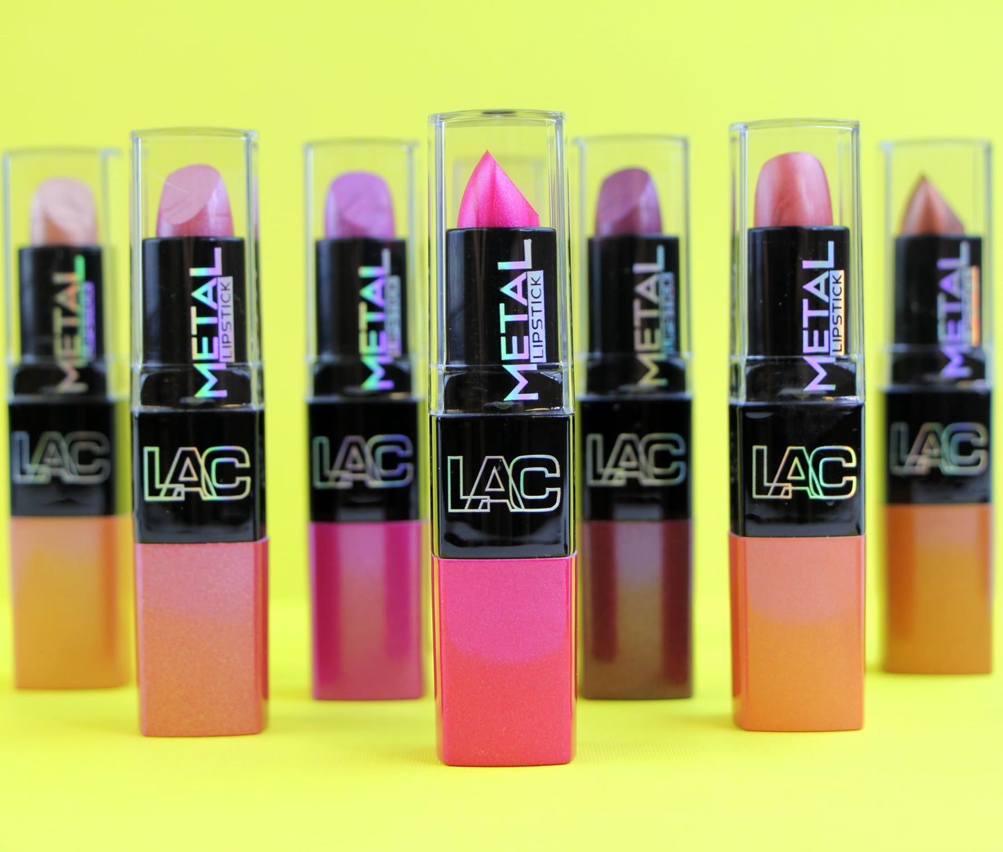 L.A. COLORS Metal Lipstick, Iced Mocha CML564