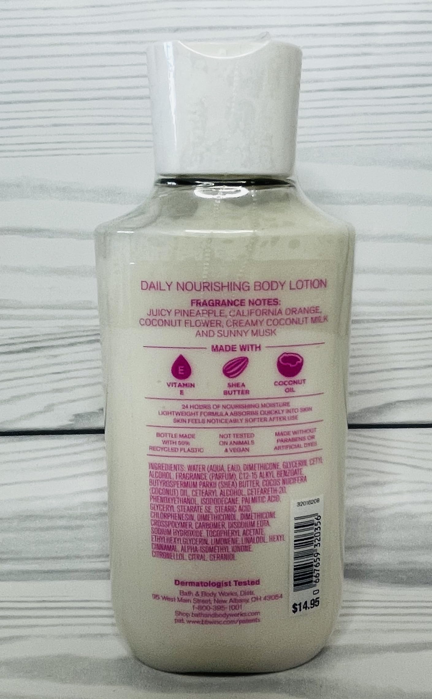 Bath & Body Works Malibu Heat Body Lotion and Body Gel Wash 2 Piece Set