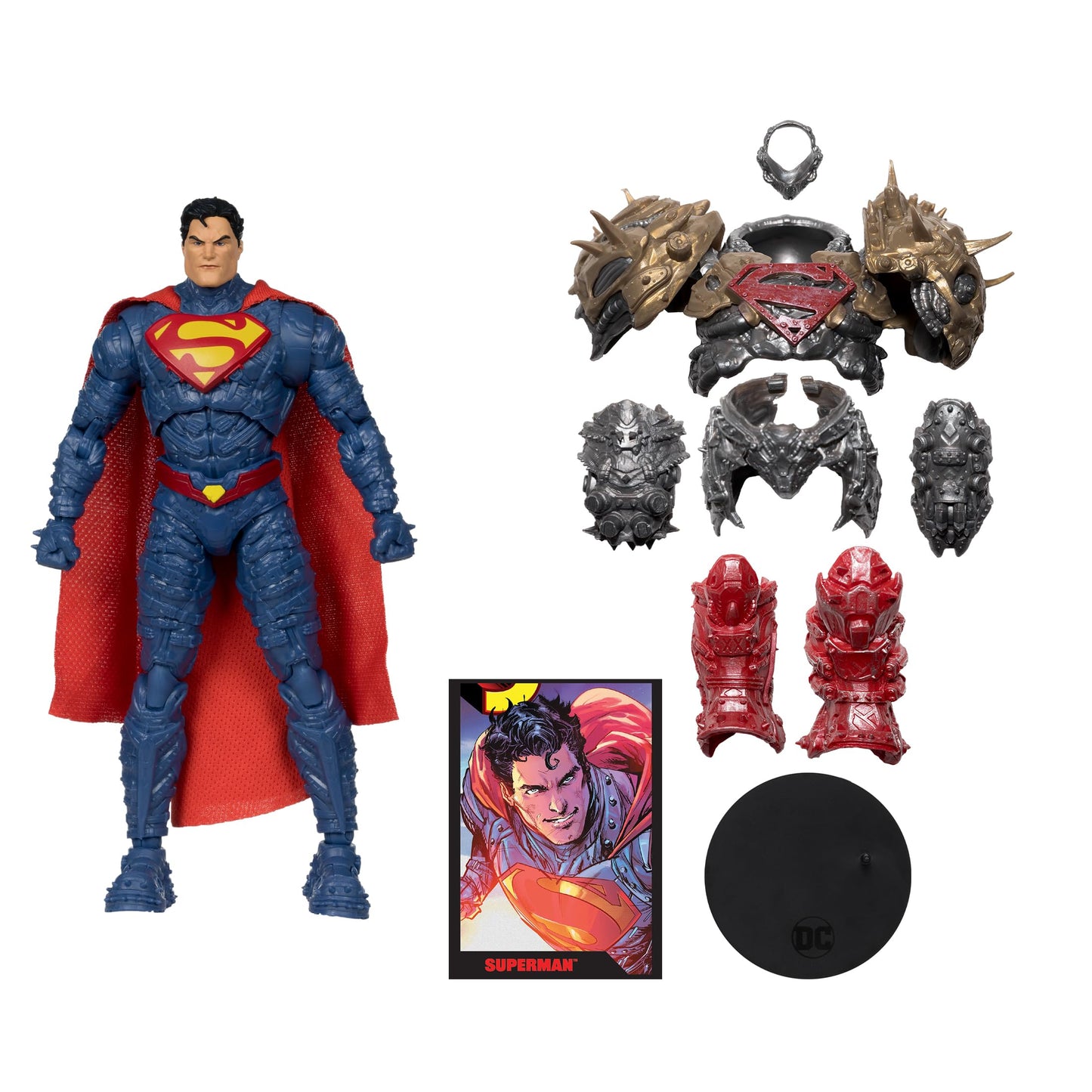 McFarlane Toys - DC Direct Page Punchers Superman 7in Action Figure with Superman Comic