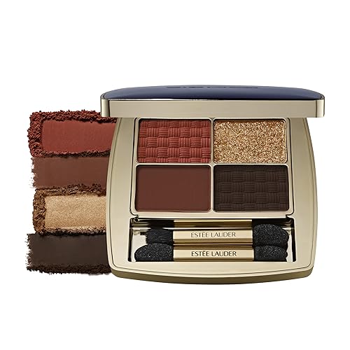 Estée Lauder The Essential Eyeshadow Quad Long-Lasting Palette | Shape, Sculpt, Magnify, Getaway, 0.14 Ounce