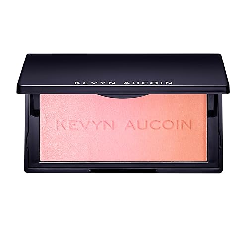 Kevyn Aucoin The Neo-Blush, Pink Sand: Blush makeup compact. Trio palette of gradient colors. Blends pearl, satin & matte finishes for highlighting