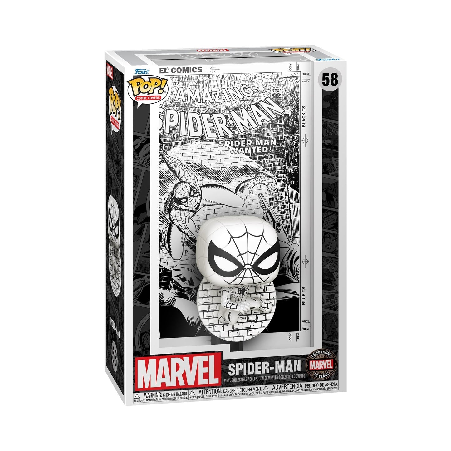 Funko POP! Comic Cover: Marvel's 85th - Spider-Man - Spider-Man - Marvel Comics - Collectable Vinyl Figure - Gift Idea - Official Merchandise…