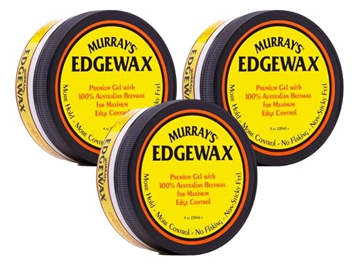 Murray's Edgewax 100% Australian Beeswax, 3 pack