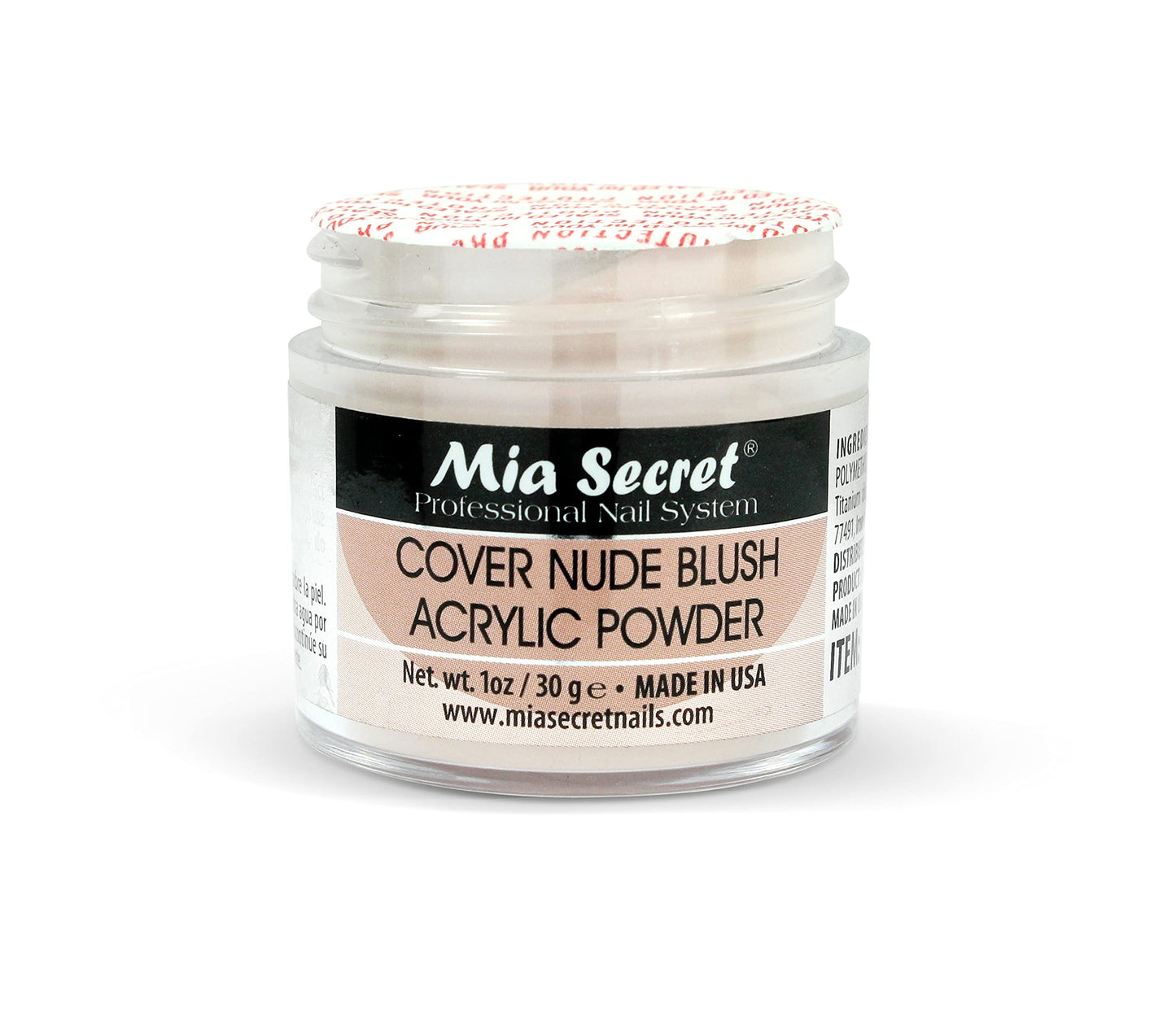 Mia Secret Cover Nude Blush Acrylic Powder 1oz