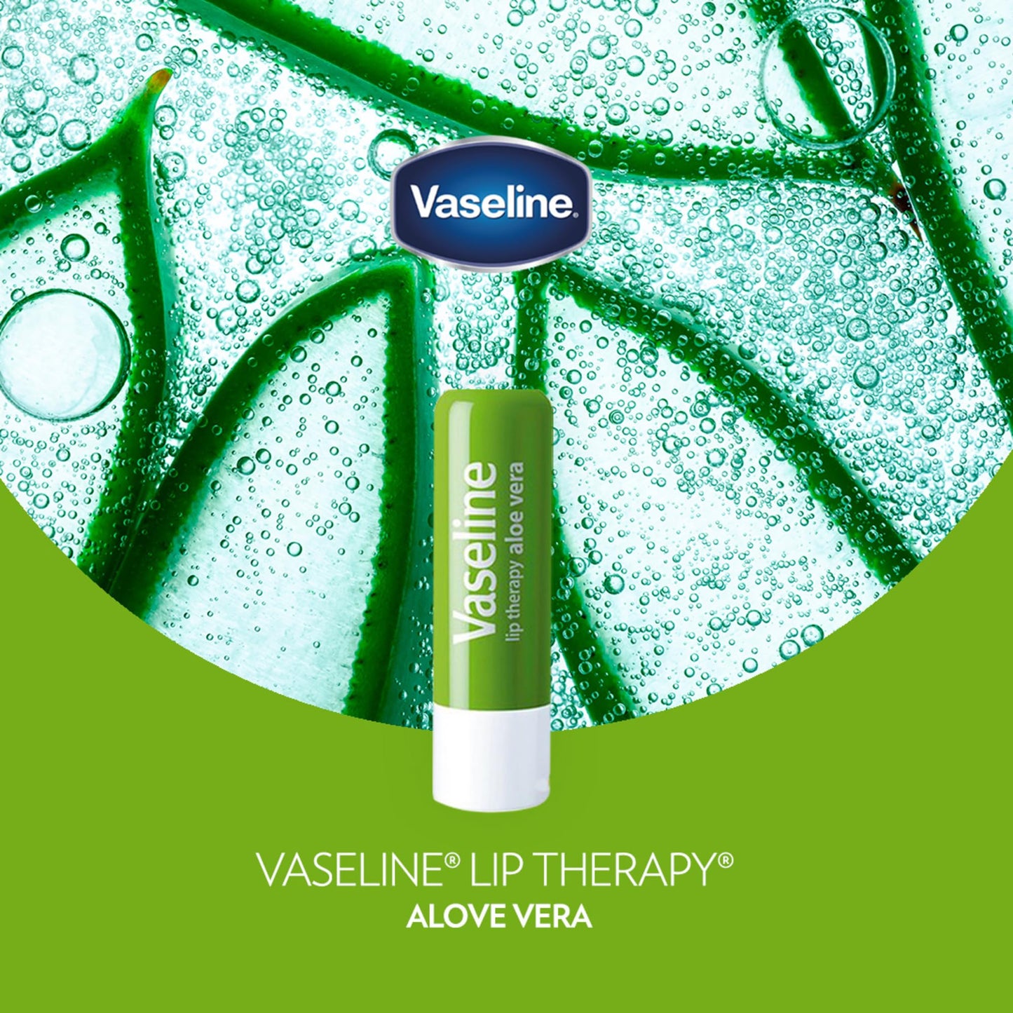 Vaseline Aloe Fresh Lip Therapy Stick- .16 oz (Pack of 2) Beauty and Personal Care Vaseline