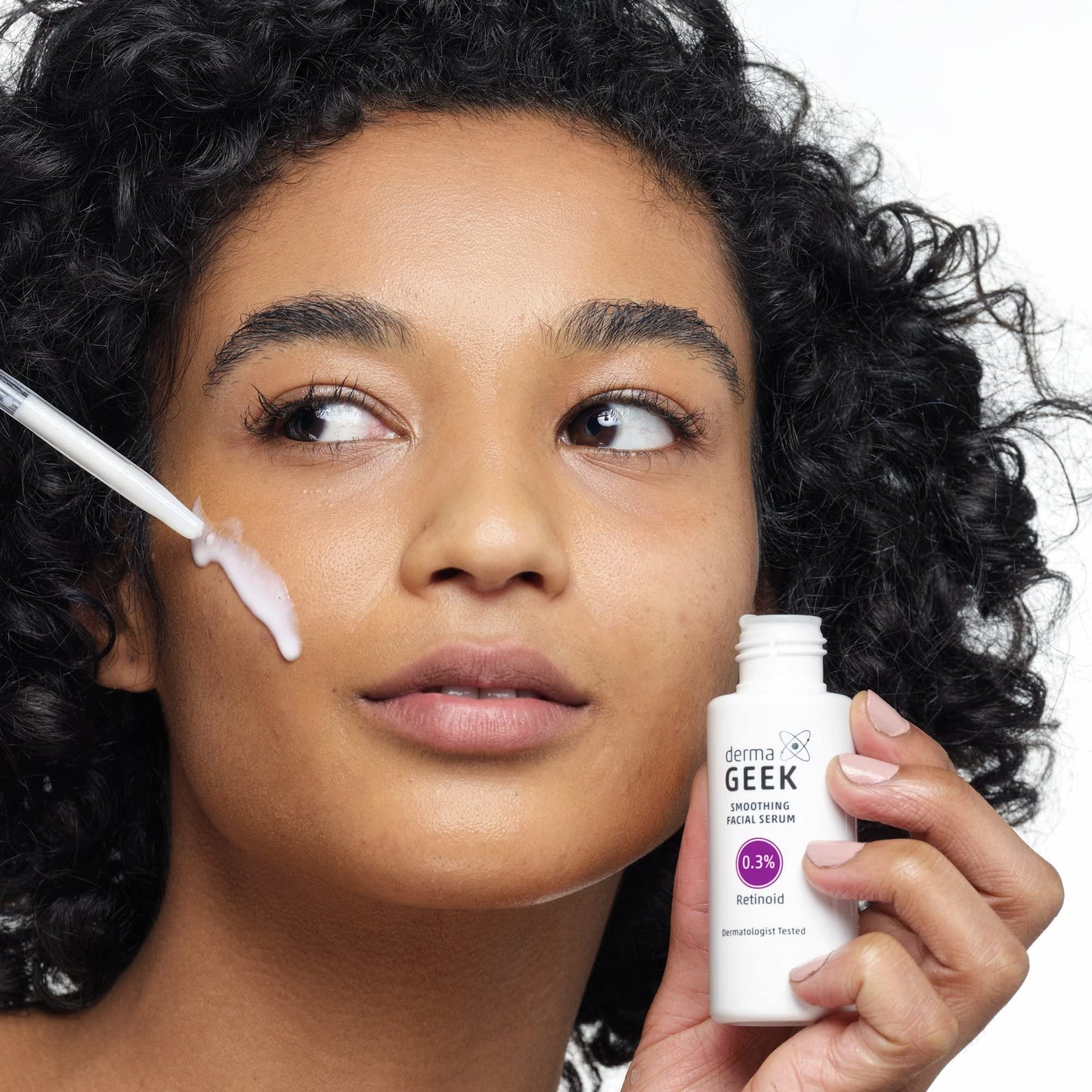 Derma Geek Smoothing Facial Serum 0.3% Retinoid for fine lines and wrinkles