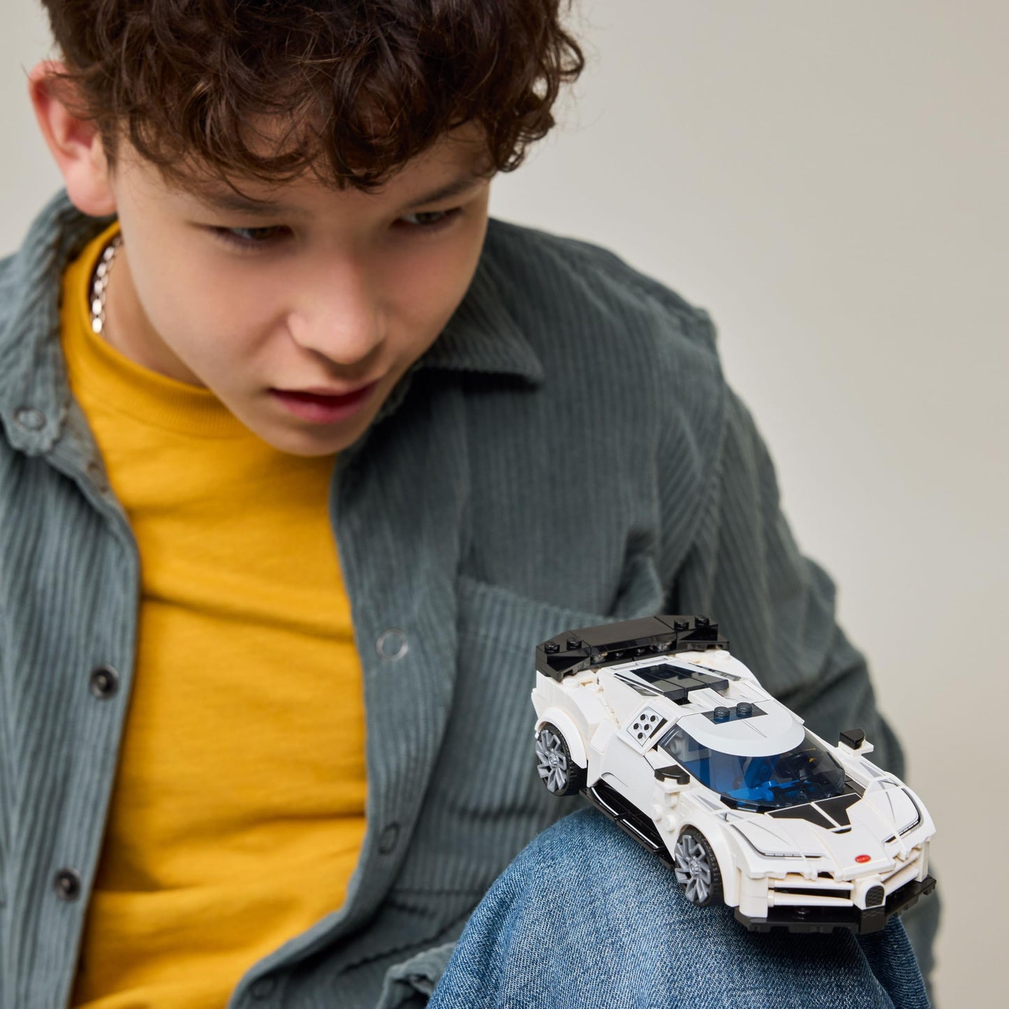 LEGO Speed Champions Bugatti Centodieci 77240 Hypercar Toy, Buildable Model Kit for Kids Ages 9+, Pretend Play Sports Car Gift for Racing Fans