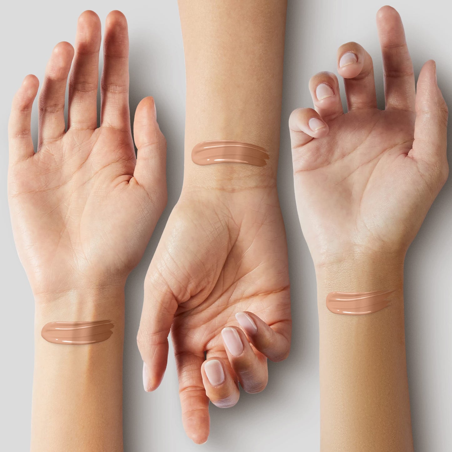 COVERGIRL & Olay Simply Ageless 3-in-1 Liquid Foundation, Matte Finish, Hyaluronic & Vitamin C Formula, 245 Warm Beige, 1 Count