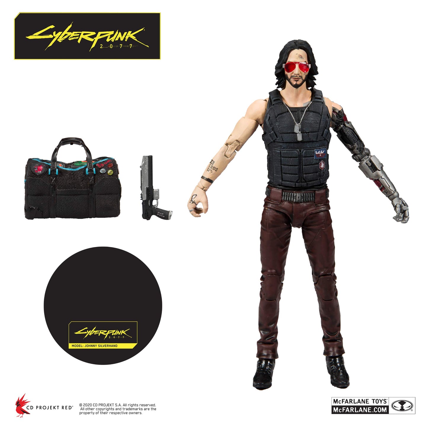 McFarlane Toys Cyberpunk 2077 Johnny Silverhand Variant Action Figure
