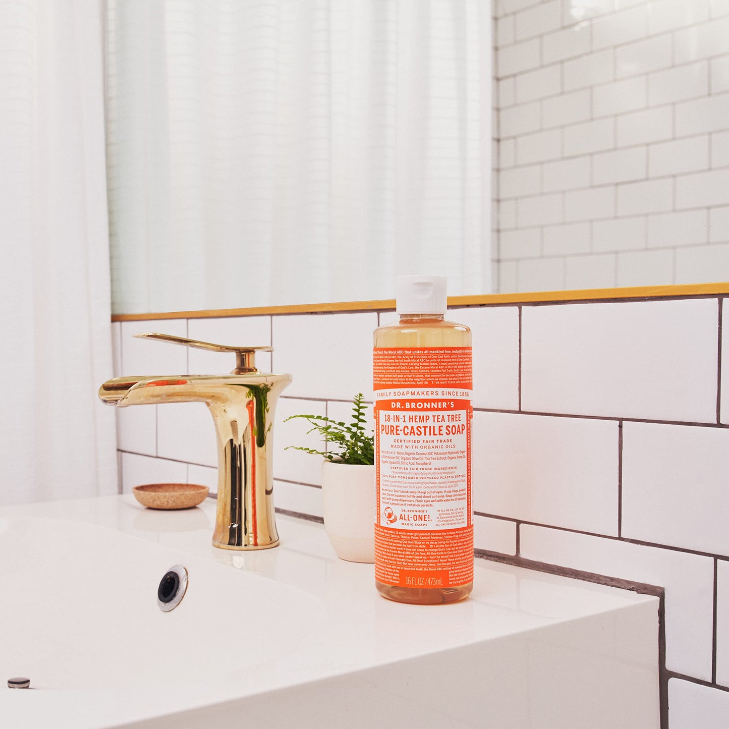 Dr. Bronner's 18-IN-1 TeaTree Pure-Castille Soap Beauty & Personal Care Dr. Bronner's