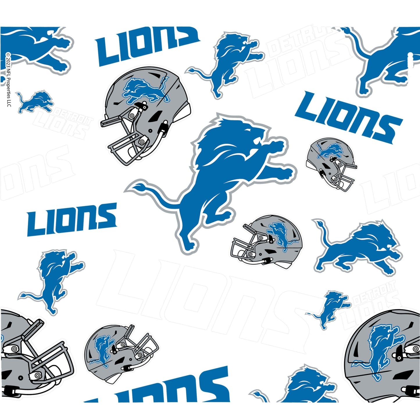 Tervis Venture Lite NFL Detroit Lions - All Over Made in USA Double Walled Insulated Tumbler Travel Cup Keeps Drinks Cold & Hot, 24oz Water Bottle