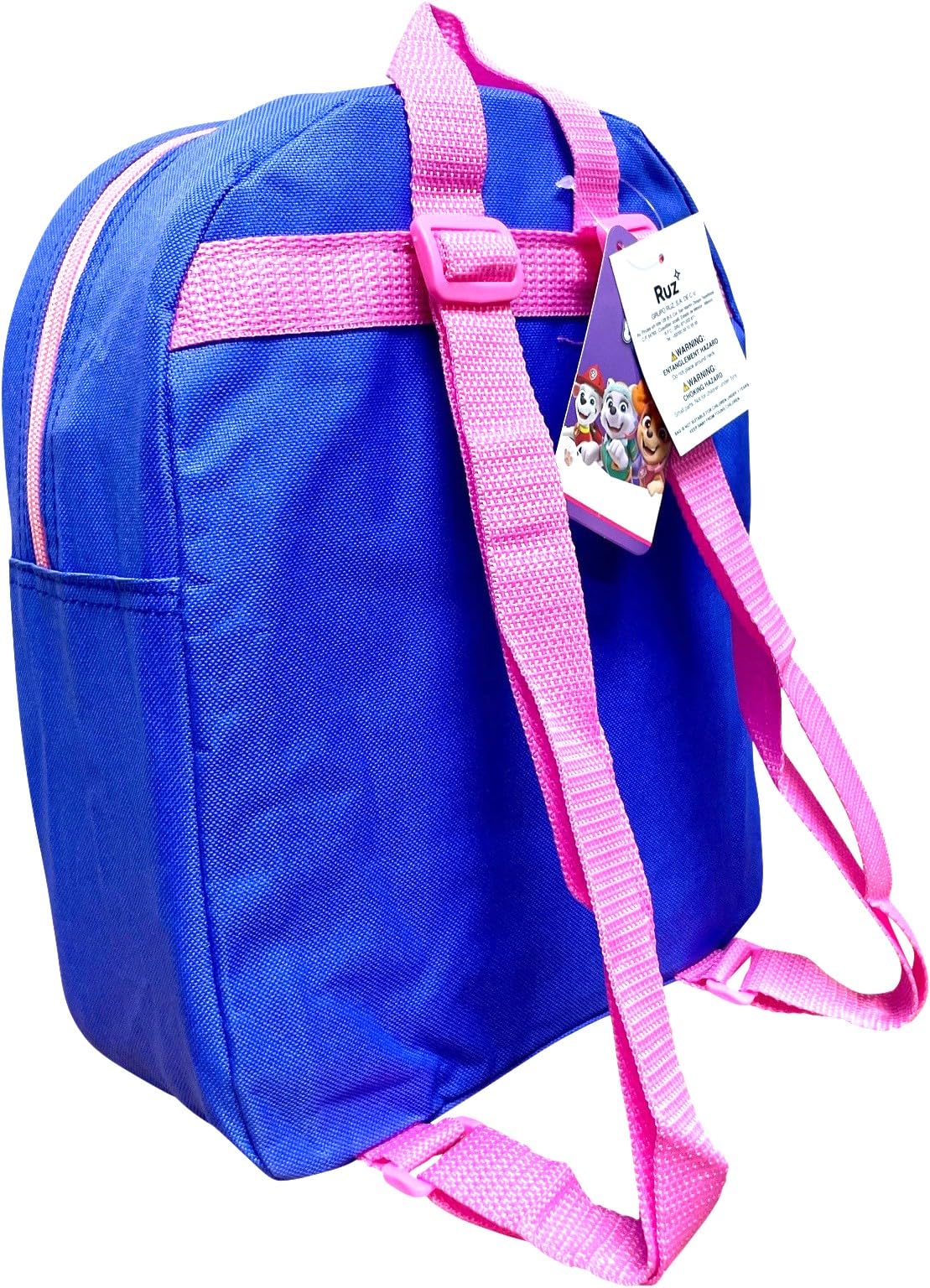 Ruz Paw Patrol Toddle Girl 12 Inch Backpack (Purple-Pink)
