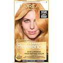 L'Oreal Paris Superior Preference Luminous Fade-Defying Permanent Hair Color, Hair Dye For Up to 9 Weeks of Radiance, Golden Reddish Blonde 9GR, 1