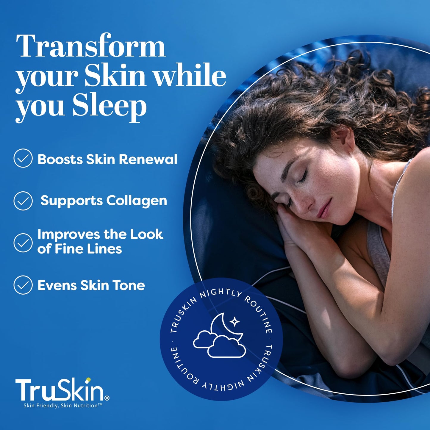 TruSkin Retinol Serum for Face - Gentle Anti-Aging Serum with Retinol, Hyaluronic Acid, Cica & Vitamin E for a More Youthful Feel - Skin Care Made