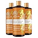 Dr. Jacobs Naturals Pure Castile Soap Liquid Body Wash, Orange & Ginger - Plant Based Soap Infused with Vitamin E & Aloe Vera to Moisturize Dry