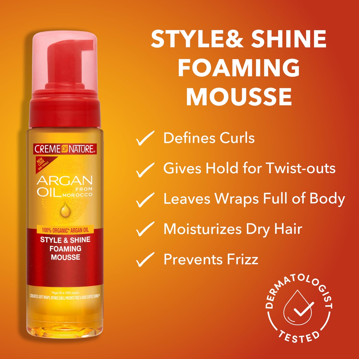 Creme Of Nature Argan Oil Foaming Wrap Lotion (Pack Of 12) Beauty & Personal Care Creme of Nature