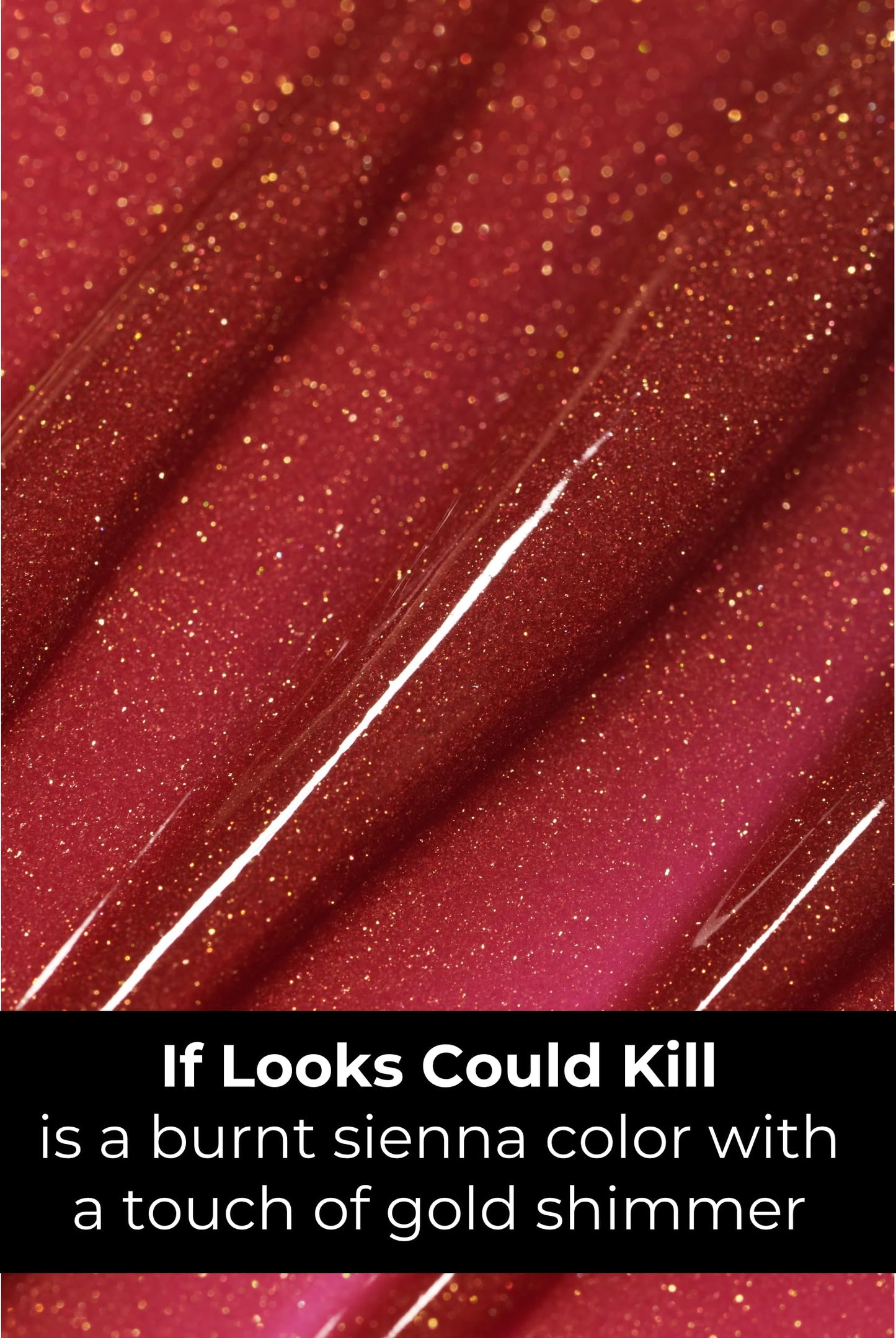 Rinna Beauty Icon Collection - Lip Gloss - If Looks Could Kill - Tinted, Hydrating, Long-Lasting - High Pigment and Shine, Vegan, No Parabens, Clean
