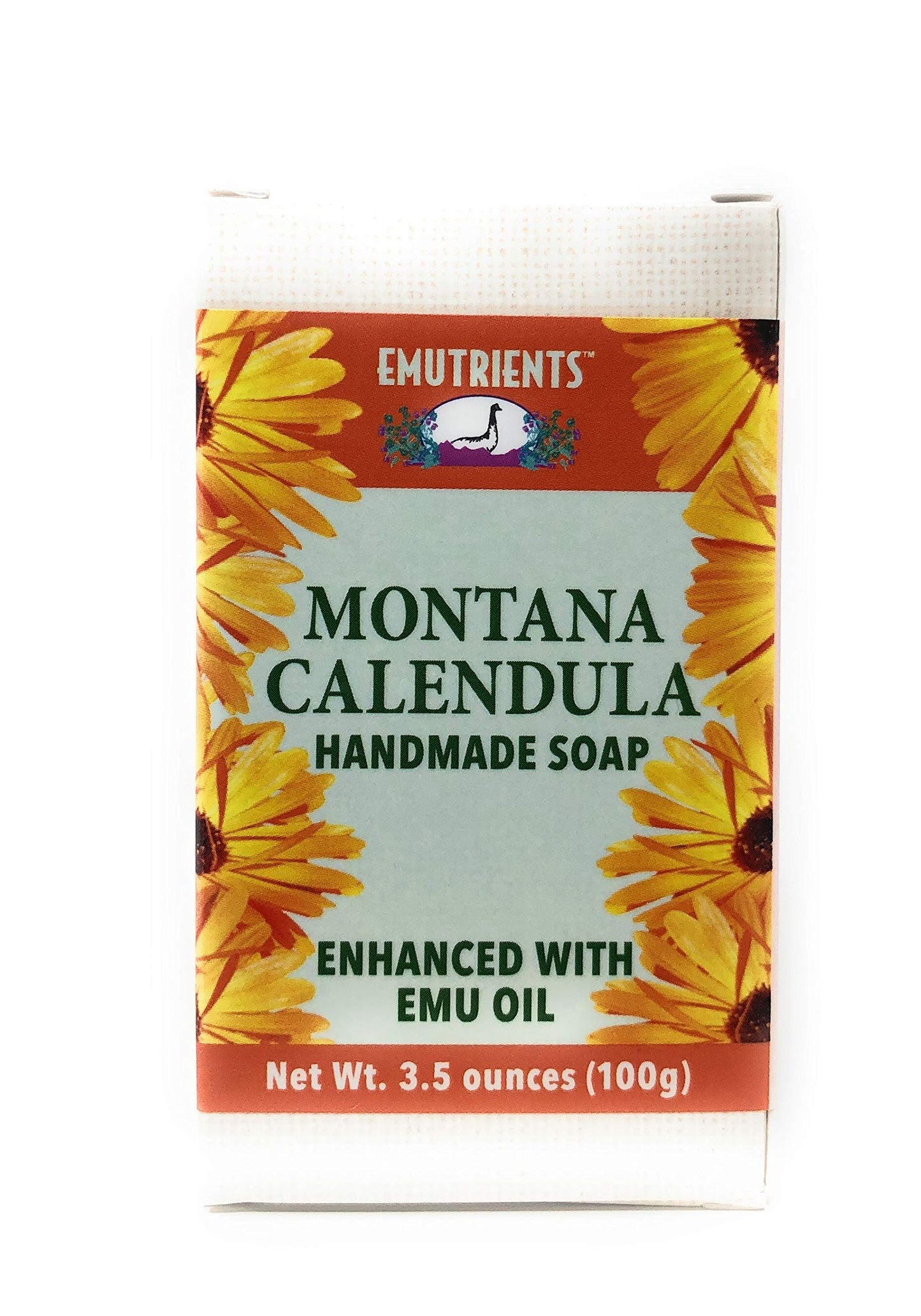 Montana Emu Ranch - Montana Calendula Handmade Soap 3.5 Ounce Bar