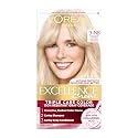 L'Oreal Paris Excellence Crème Permanent Hair Dye, Triple Care Hair Color with Hyaluronic Acid for 100% Gray Coverage, 9.5NB Lightest Natural Blonde