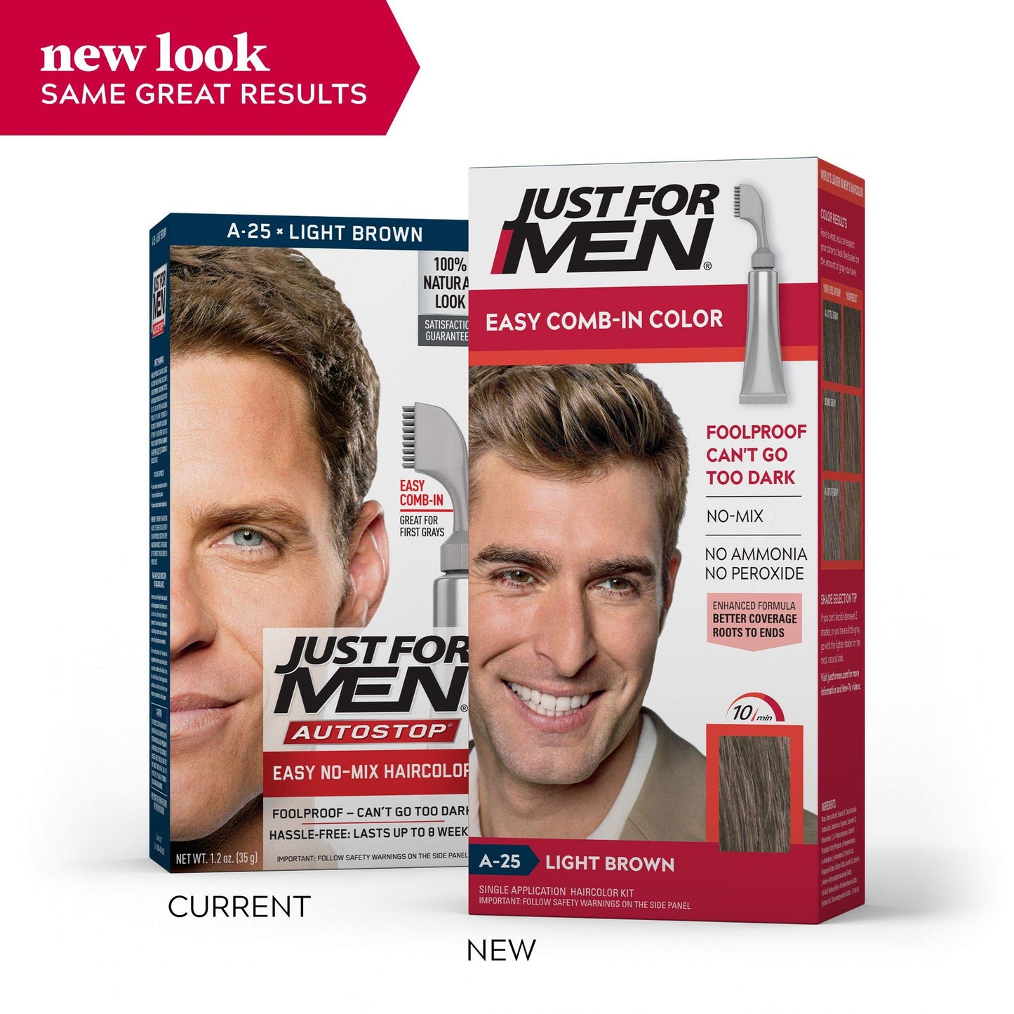 Just For Men Lgt Brwn Aut Size 12z Just For Men Lgt Brwn Auto Stp 12z