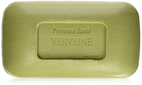 Provence Sante Luxury French Soap Bar - Moisturizing Shea Butter - Triple-milled Vervain Fragrance, 12 oz