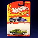 Hot Wheels 1969 Dodge Charger (Green) 2005 Classics 1:64 Scale Series 2 Die Cast Vehicle
