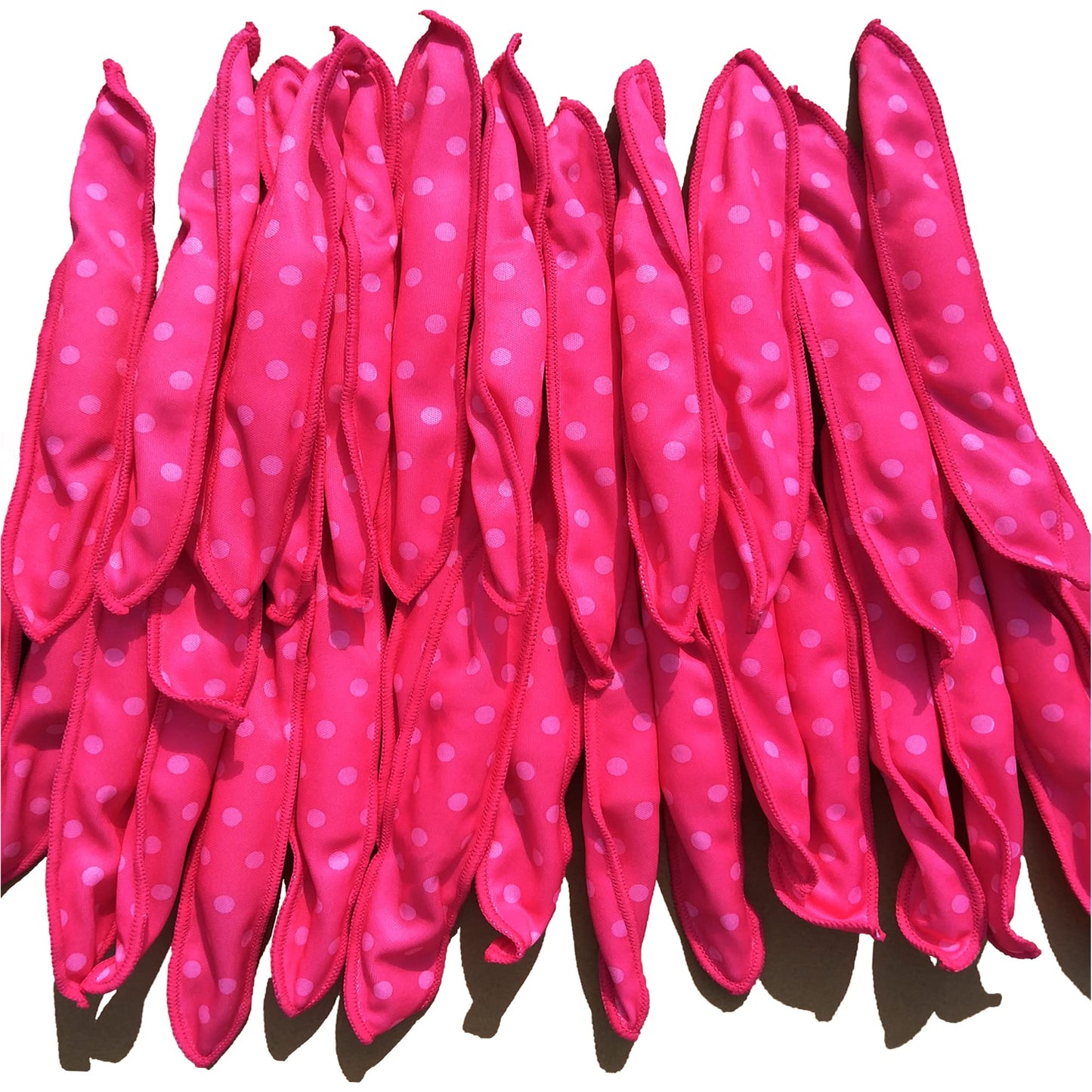 Aimin Soft Curlers for Overnight Heatless Curls, No Heat Foam Rollers for Long Hair, Satin Sponge Curlers (30 pcs, pink) Beauty and Personal Care Aimin Hair Default Title