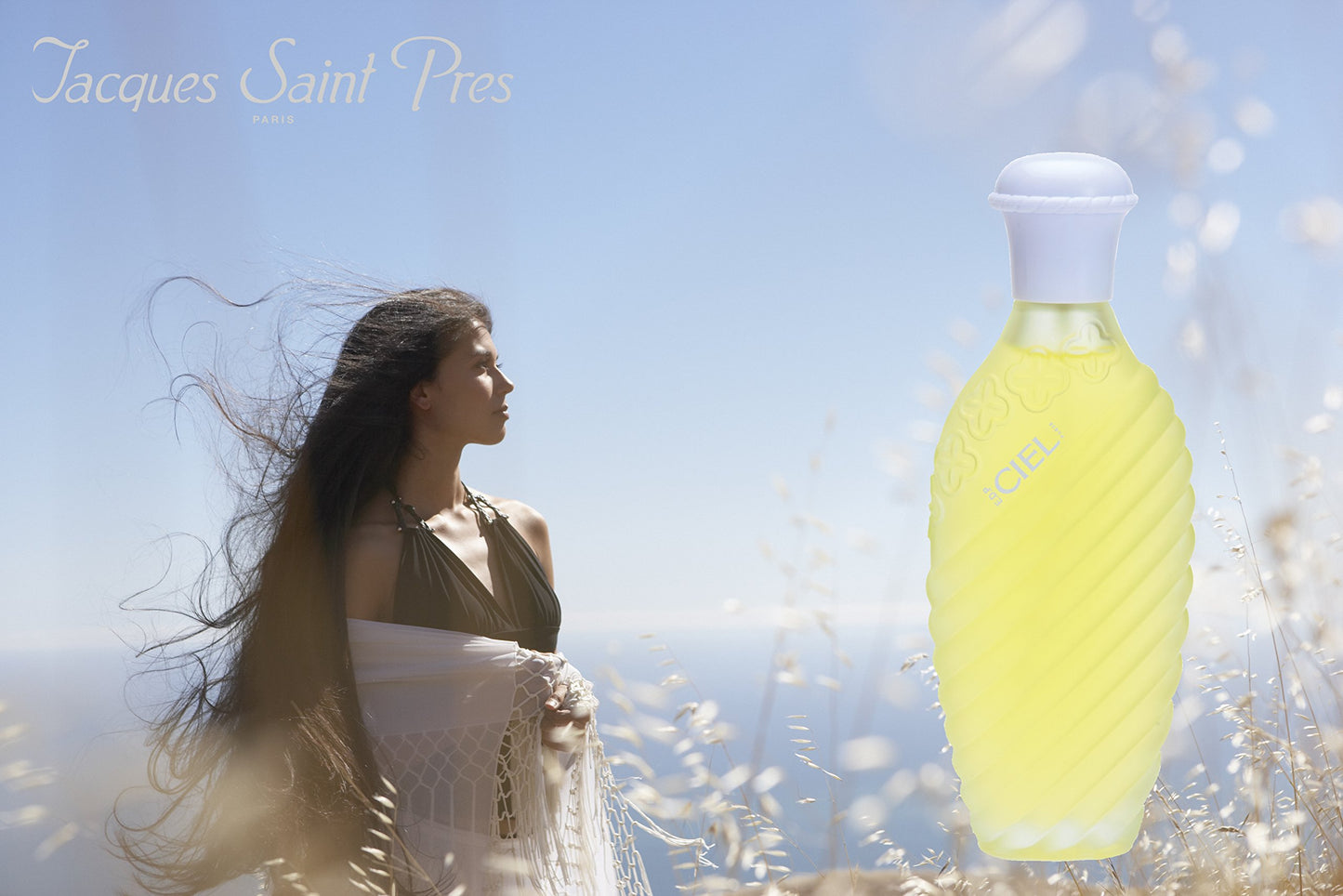 Jacques Saint Pres CIEL - Eau De Parfum for Women- Soft, Powdery Scent - Notes of Vanilla, White Rose, & Different Flowers- Feminine, Exquisite