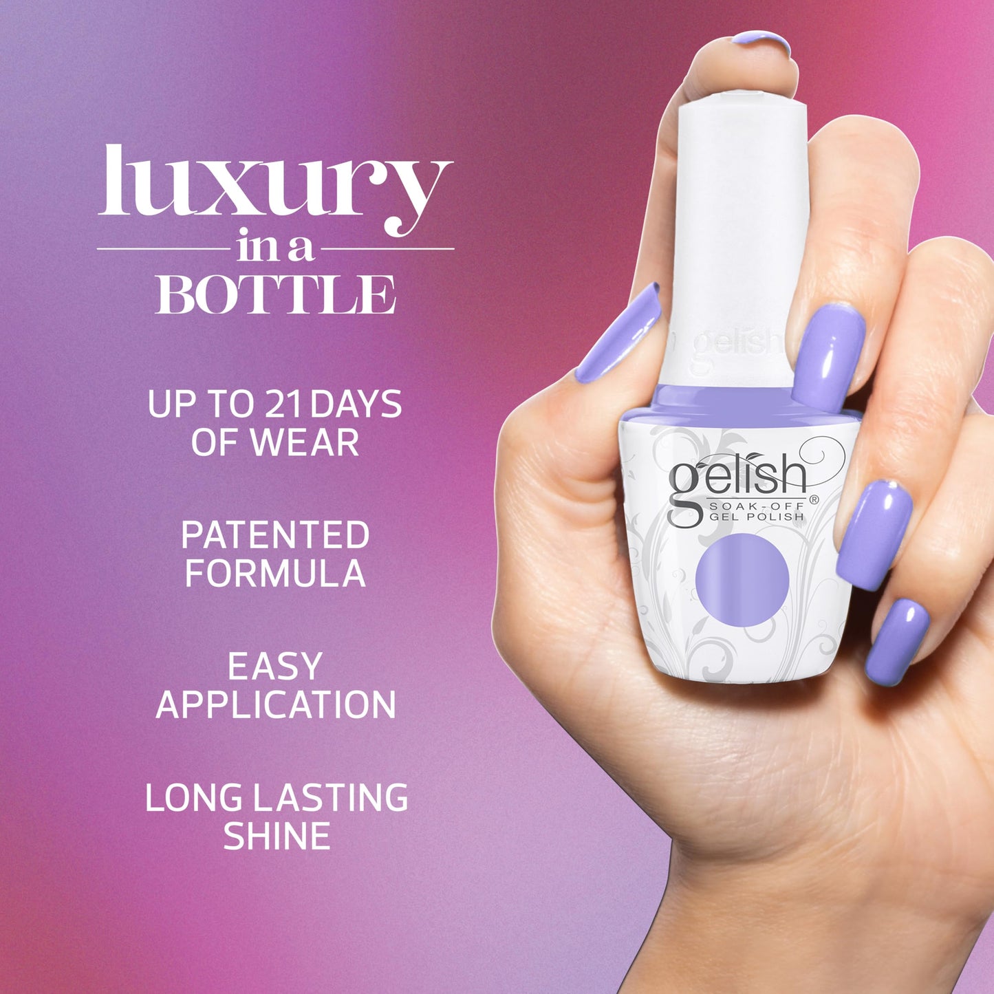 Gelish Now & Zen Collection TPO-Free Gel Nail Polish - Can’t Burst My Bubble, 15mL Beauty & Personal Care Gelish