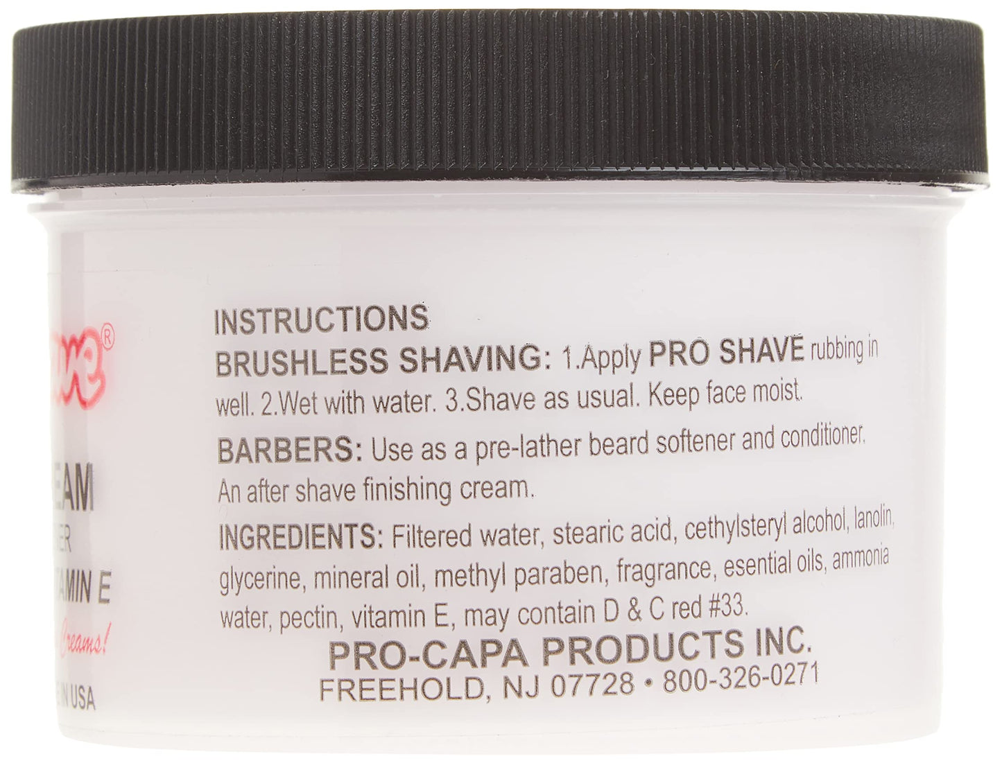 Pro-Shave Shaving Cream, 8 Ounce