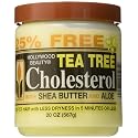 Hollywood Beauty Tea Tree Cholesterol With Shea Butter & Aloe, Green , 20 Oz