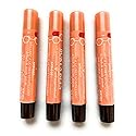 Burt's Bees Lip Shimmer Apricot, 0.09 Ounce (Pack of 4)