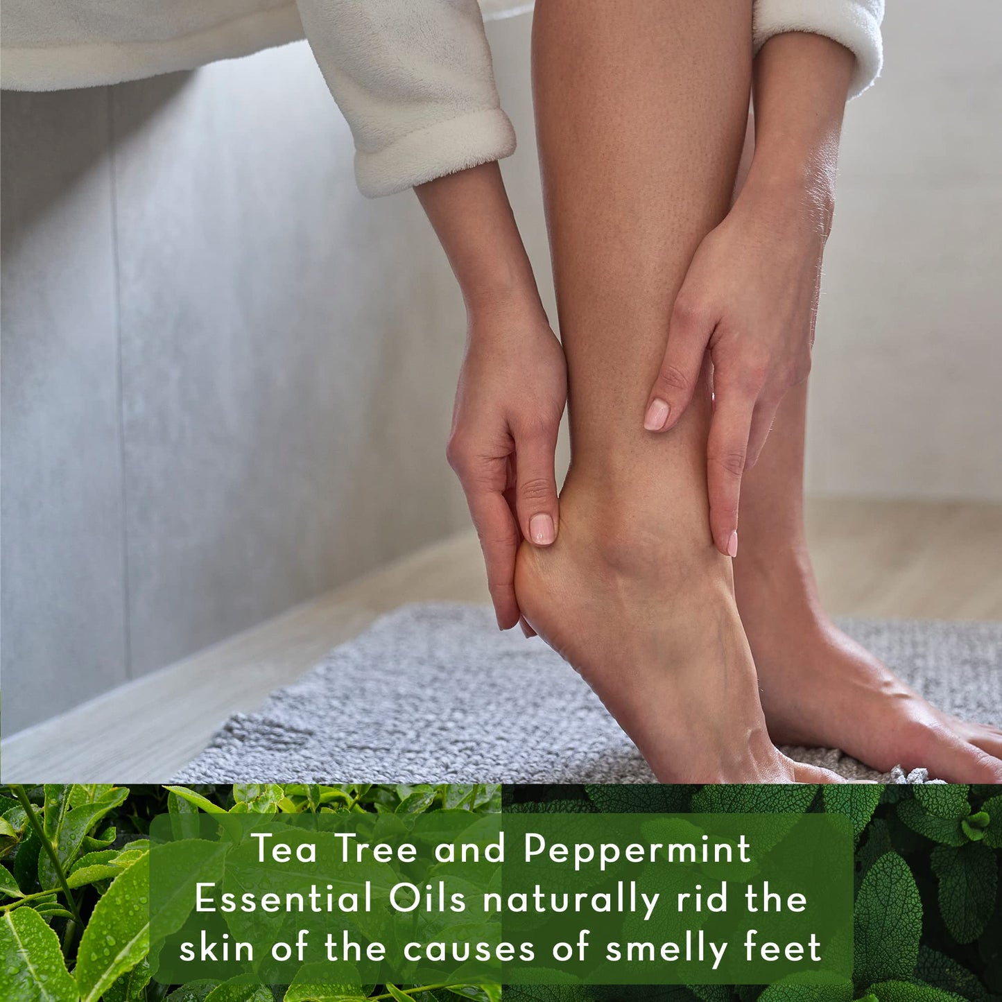 Pure Body Naturals Tea Tree Oil Foot & Bath Soak with Epsom and Dead Sea Salt, 20 oz - Therapeutic Blend - Relief for Tired Muscles, Addresses Common Beauty and Personal Care Pure Body Naturals